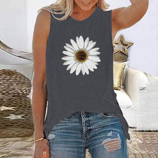 women casual blouse fashion printed sleeveless o-neck tank camisole camisetas de mujer blusas moda shirt women's tanks & camis, White
women casual blouse fashion printed sleeveless o-neck tank camisole camisetas de mujer blusas moda shirt women's tanks & camis, White