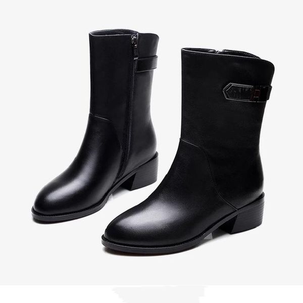 cresfimix women classic round toe black pu leather square heel buckle strap boots lady winter long botas de mujer e6404
cresfimix women classic round toe black pu leather square heel buckle strap boots lady winter long botas de mujer e6404