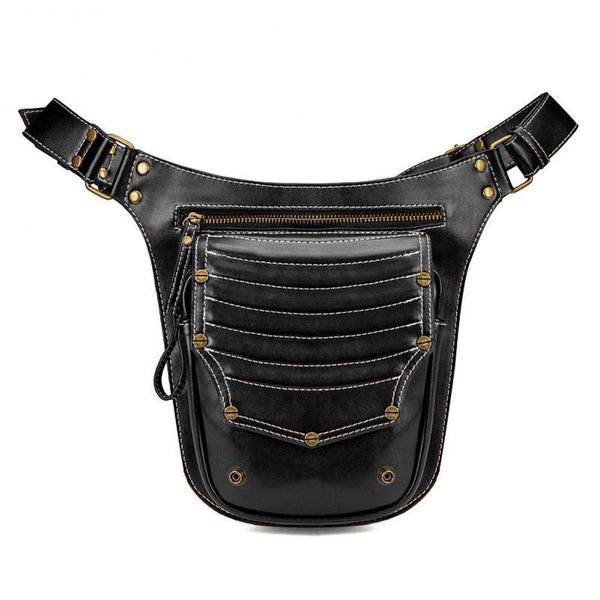 waist bags steampunk multifunctional women bag 2021 pu leather moto & biker shoulder messenger
waist bags steampunk multifunctional women bag 2021 pu leather moto & biker shoulder messenger