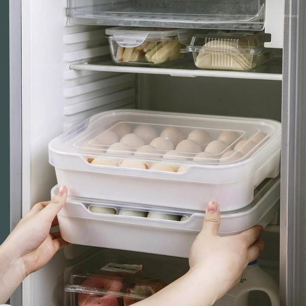 storage bottles & jars 24 grids egg box container refrigerator organizer crisper stackable home kitchen racks
storage bottles & jars 24 grids egg box container refrigerator organizer crisper stackable home kitchen racks