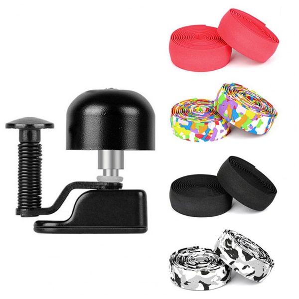 bike horns 1set bicycle bell accessories outdoor cycling handlebar tape strap suit for mtb road set
bike horns 1set bicycle bell accessories outdoor cycling handlebar tape strap suit for mtb road set
