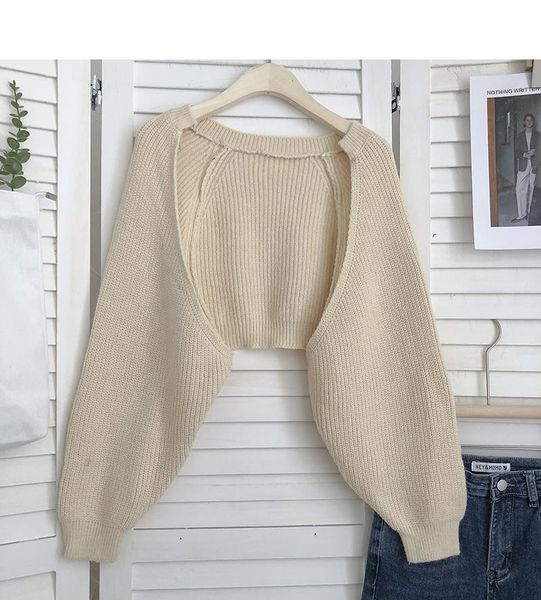 women's knits & tees fall winter cardigans crop women lantern sleeve casual loose knitted cardigan sweater coat korean clothes, White
women's knits & tees fall winter cardigans crop women lantern sleeve casual loose knitted cardigan sweater coat korean clothes, White