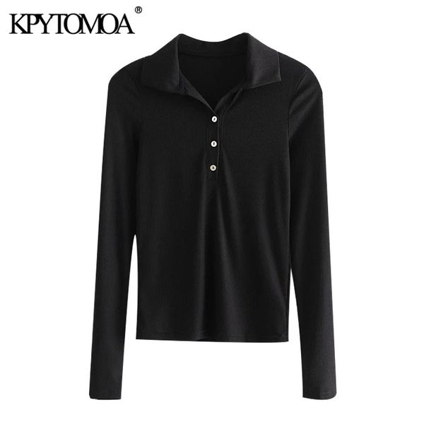 women fashion with ribbed trims knitted blouses vintage long sleeve button-up female shirts blusas chic 210416, White
women fashion with ribbed trims knitted blouses vintage long sleeve button-up female shirts blusas chic 210416, White