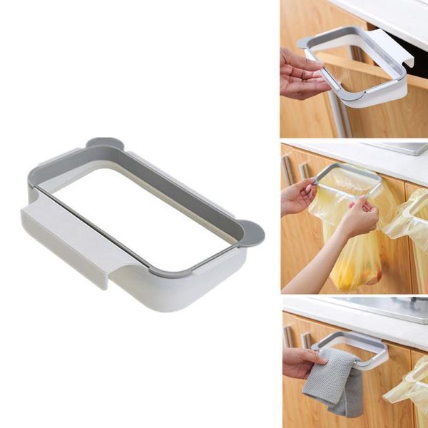 garbage rack hanging kitchen cupboard door back style stand convenient economic storage shelf gadgets bottles & jars
garbage rack hanging kitchen cupboard door back style stand convenient economic storage shelf gadgets bottles & jars