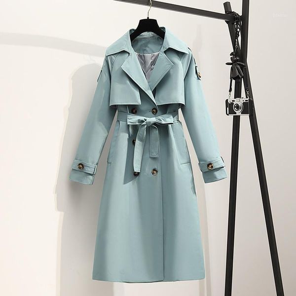 women's trench coats double-breasted drawstring windbreaker mid-length british style coat female spring and autumn loose fashion blue s, Tan;black
women's trench coats double-breasted drawstring windbreaker mid-length british style coat female spring and autumn loose fashion blue s, Tan;black