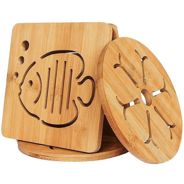 table runner heat resistant non-slip bamboo trivets pot mat for kitchen - 4pcs pan pads (16cm)
table runner heat resistant non-slip bamboo trivets pot mat for kitchen - 4pcs pan pads (16cm)