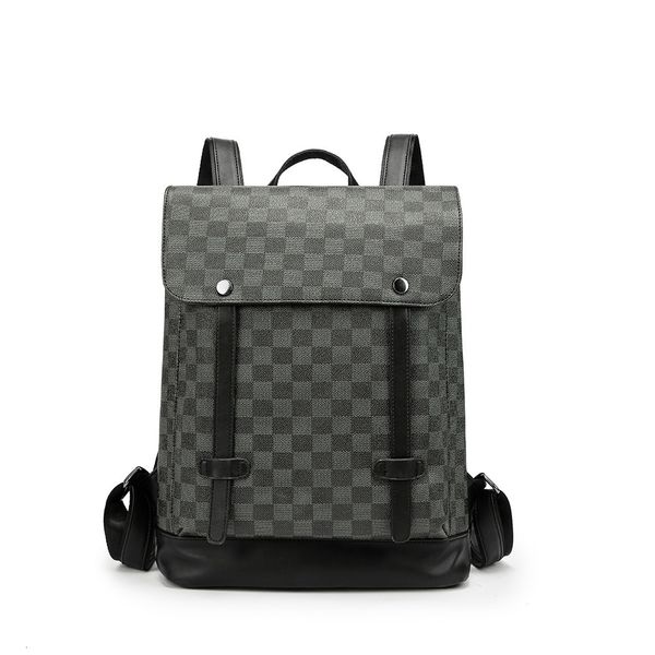bag backpack fashion trend men's lattice travel 2021 korean leisure college student schoolbag, Black;red
bag backpack fashion trend men's lattice travel 2021 korean leisure college student schoolbag, Black;red