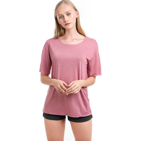 women's t-shirt 2021 simple comfortable women short sleeve tee casual loose clothing t shirt solid color o neck, White
women's t-shirt 2021 simple comfortable women short sleeve tee casual loose clothing t shirt solid color o neck, White