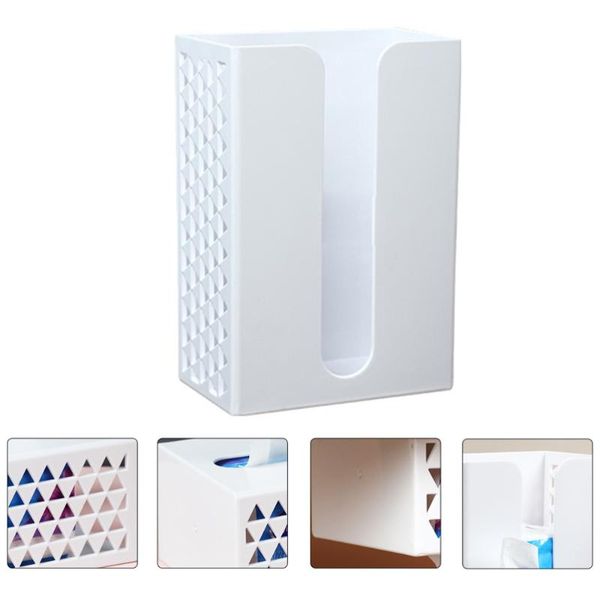 1pc creative wall-mounted tissue box punch holder napkin boxes & napkins