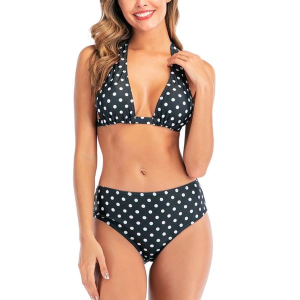 women's swimwear women bikini set dot hight waist bandage push-up beachwear swimsuit bathing suit #40, White;black
women's swimwear women bikini set dot hight waist bandage push-up beachwear swimsuit bathing suit #40, White;black