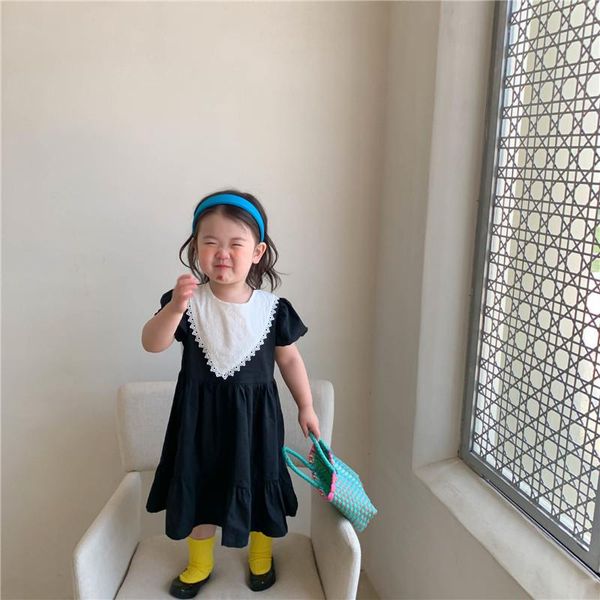 girl's dresses girl dress kids baby clothes 2021 black spring summer toddler outwear princess party uniform dresses children clothing, Red;yellow
girl's dresses girl dress kids baby clothes 2021 black spring summer toddler outwear princess party uniform dresses children clothing, Red;yellow