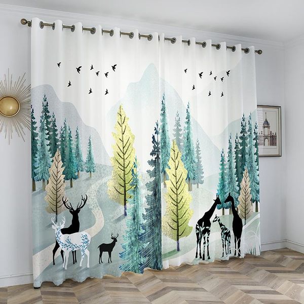 northern european style colorful forest and animal printed high fashion home curtain for window & drapes
northern european style colorful forest and animal printed high fashion home curtain for window & drapes