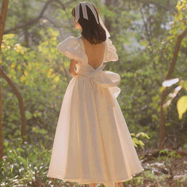 luxury street style dresses atmospheric french light 2021 temperament satin chine style bubble sleeve backls white wedding, Black;pink
luxury street style dresses atmospheric french light 2021 temperament satin chine style bubble sleeve backls white wedding, Black;pink