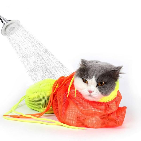 portable mesh pet cat grooming restraint bag good for bath washing nails cutting cleaning adjustable nail trimming
portable mesh pet cat grooming restraint bag good for bath washing nails cutting cleaning adjustable nail trimming