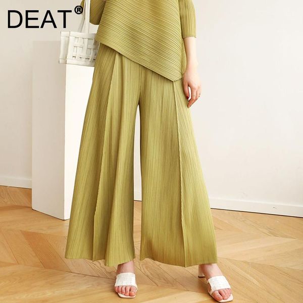women's pants & capris women pleated long trousers solid drape elastic waist wide leg pant wild causal style loose 2022 summer fashion, Black;white
women's pants & capris women pleated long trousers solid drape elastic waist wide leg pant wild causal style loose 2022 summer fashion, Black;white