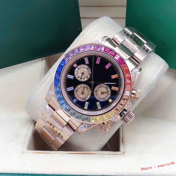 classic 40mm rainbow ring watchband for men and women, automatic mechanical movement of high-quality stainless steel watches, Slivery;brown
classic 40mm rainbow ring watchband for men and women, automatic mechanical movement of high-quality stainless steel watches, Slivery;brown