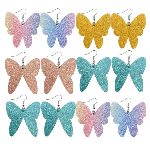 lady fashion leather earring for women wedding luxury jewelry statement shiny butterfly earrings jewerly gifts, Silver
lady fashion leather earring for women wedding luxury jewelry statement shiny butterfly earrings jewerly gifts, Silver