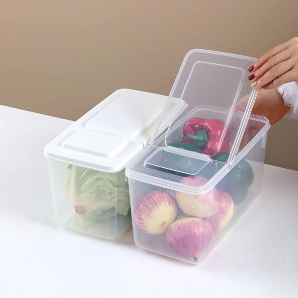 storage bottles & jars transparent refrigerator fresh-keeping box with lid large capacity vegetable and fruit sealed plastic container
storage bottles & jars transparent refrigerator fresh-keeping box with lid large capacity vegetable and fruit sealed plastic container