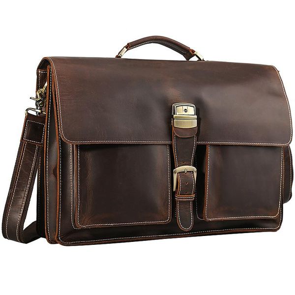 product men's leather casual briefcase 17 inch lapbag layer crazy horse shoulder messenger briefcases
product men's leather casual briefcase 17 inch lapbag layer crazy horse shoulder messenger briefcases