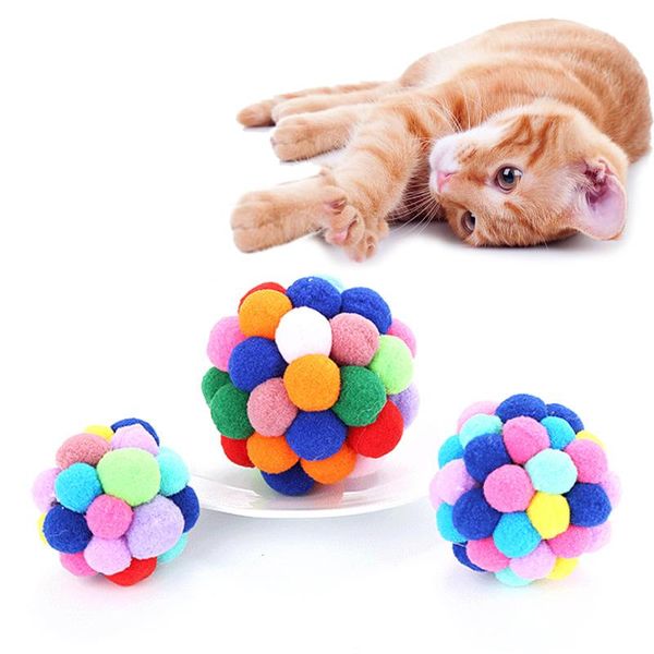 cat toys pet toy color handmade bell bouncing ball interactive built-in catnip colorful bouncy supplies
cat toys pet toy color handmade bell bouncing ball interactive built-in catnip colorful bouncy supplies