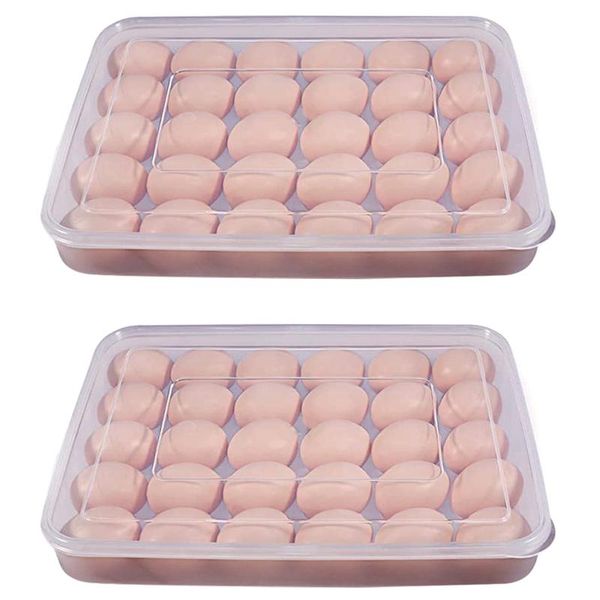 egg container, refrigerator deviled tray carrier with lid for 60 eggs - plastic fridge stackable portable 2 pack storage bottles & jars
egg container, refrigerator deviled tray carrier with lid for 60 eggs - plastic fridge stackable portable 2 pack storage bottles & jars