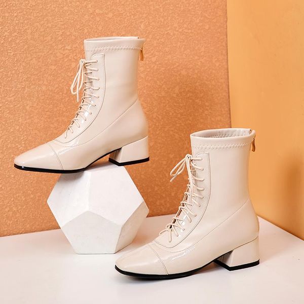 boots 2021 white chunky heels winter black ankle zip up fashion designer lace women shoes high quality
boots 2021 white chunky heels winter black ankle zip up fashion designer lace women shoes high quality