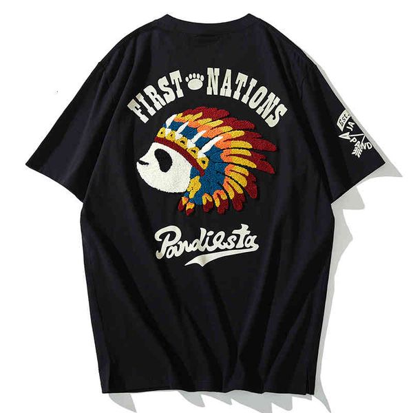 men's t-shirts european and american fashion br chinese style indian pa embroidery short sleeve men women youth couple loose t-shi, White;black
men's t-shirts european and american fashion br chinese style indian pa embroidery short sleeve men women youth couple loose t-shi, White;black