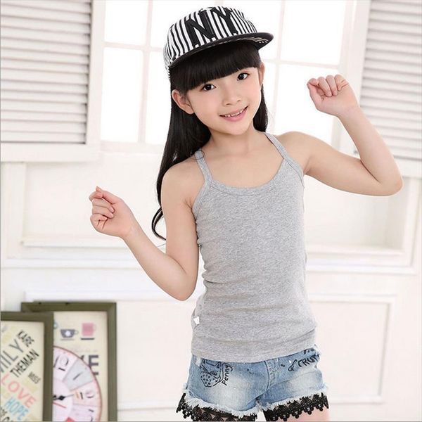 kids solid candy color 100% cotton childrens summer clothes sleeveless shirts tanks camisoles vest for children boys girls, Blue
kids solid candy color 100% cotton childrens summer clothes sleeveless shirts tanks camisoles vest for children boys girls, Blue