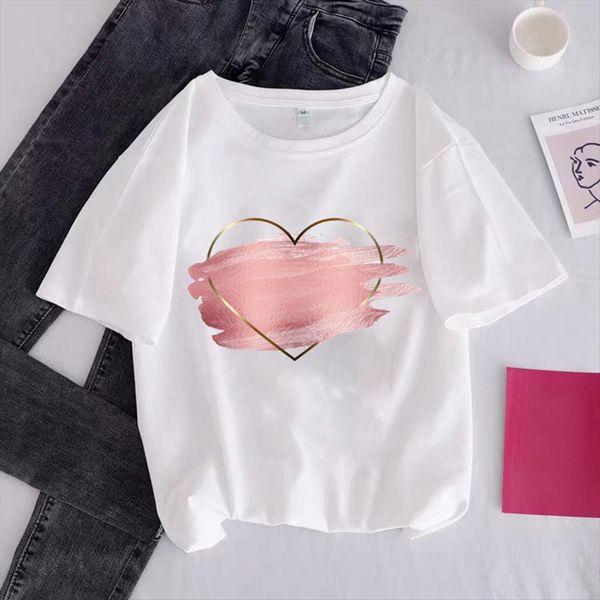 heart flower print casual basis women o collar white short sleeve love graphic printing tees
heart flower print casual basis women o collar white short sleeve love graphic printing tees
