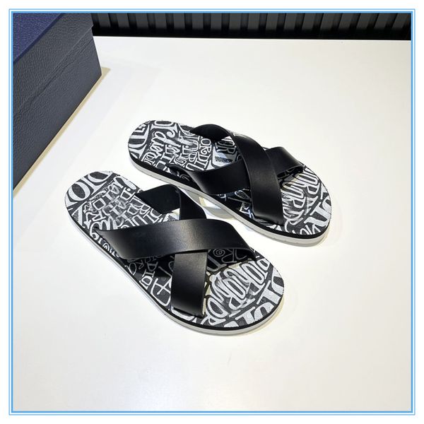 fashion trend classic slippers summer luxury men beach big head slippers designer genuine leather flat sandals l bath men slippers size 38-4, Black
fashion trend classic slippers summer luxury men beach big head slippers designer genuine leather flat sandals l bath men slippers size 38-4, Black