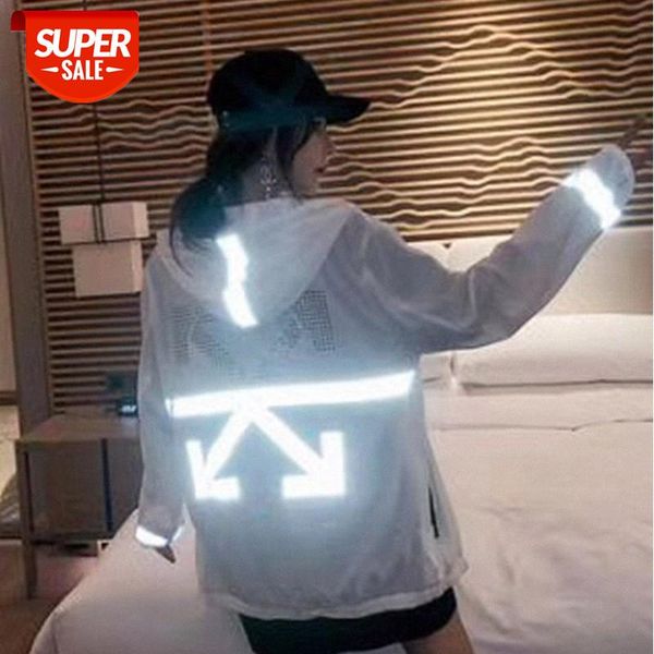 luminous 3m reflective strip light and thin sun protection clothing sports outdoor riding ow arrow hooded windbreaker jacket for men w #je0t, Black;brown
luminous 3m reflective strip light and thin sun protection clothing sports outdoor riding ow arrow hooded windbreaker jacket for men w #je0t, Black;brown
