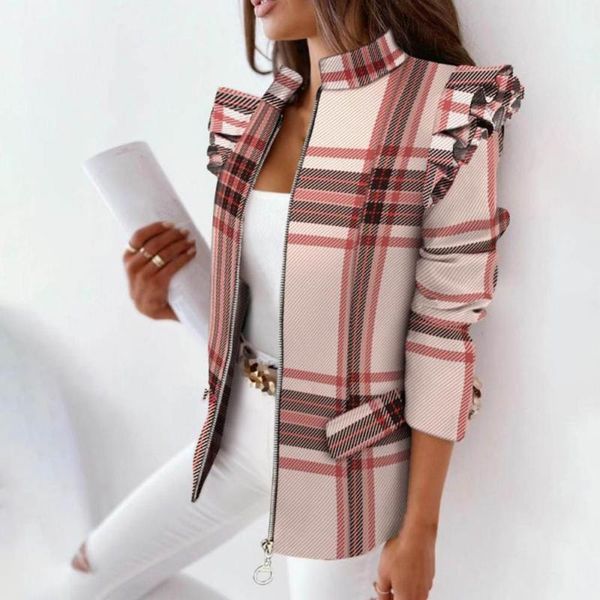 women's jackets leopard print stylish stand collar zipper cardigan lady coat casual jacket colorful for daily wear, Black;brown
women's jackets leopard print stylish stand collar zipper cardigan lady coat casual jacket colorful for daily wear, Black;brown