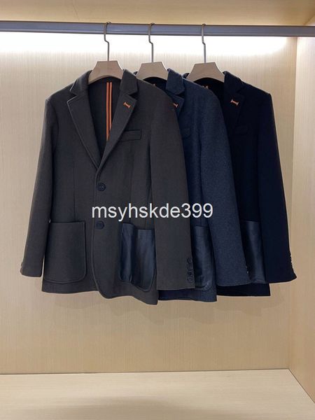 men's leather & faux autumn and winter men's business leisure wool suit coat quality single wechat, Black
men's leather & faux autumn and winter men's business leisure wool suit coat quality single wechat, Black