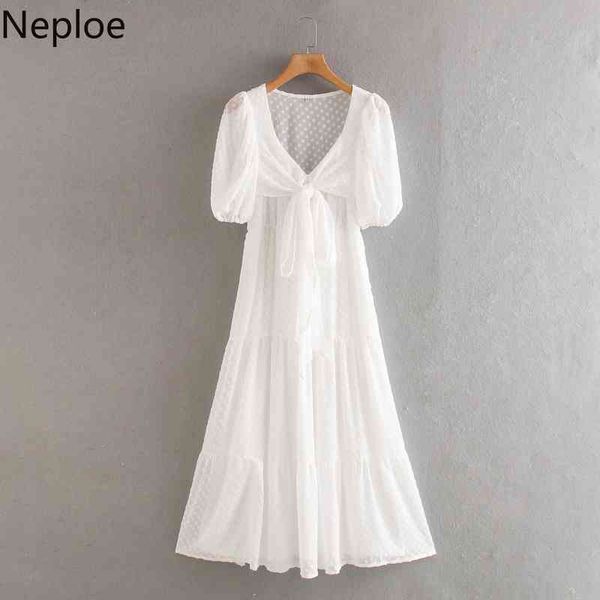 neploe fashion maxi dresses women high waist white robe vintage cross bow puff short sleeve vestidos slim elegant dress 4i802 210422, Black;gray
neploe fashion maxi dresses women high waist white robe vintage cross bow puff short sleeve vestidos slim elegant dress 4i802 210422, Black;gray