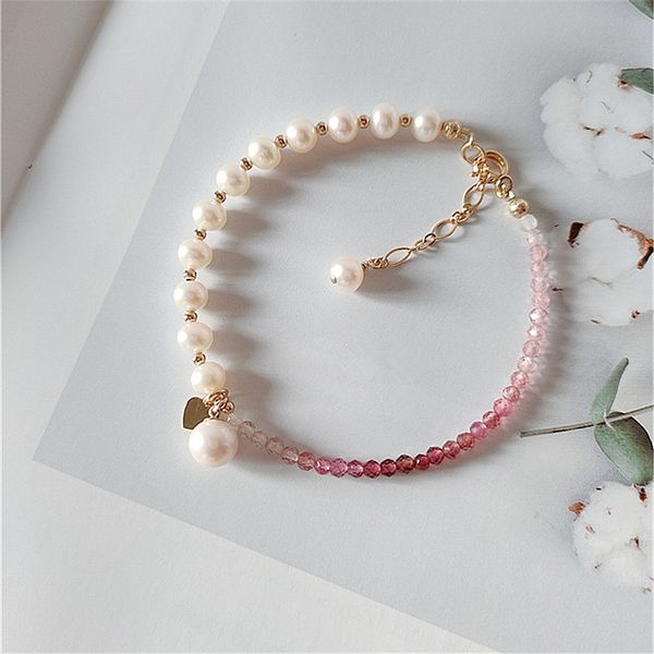 natural red gradient tourmaline faceted round beads freshwater pearls gem bracelet women girl colorful jewelry gift, Black
natural red gradient tourmaline faceted round beads freshwater pearls gem bracelet women girl colorful jewelry gift, Black