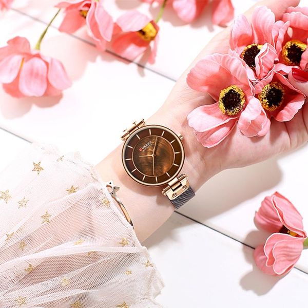 wristwatches curren waterproof woman watches alloy case stainless steel band quartz watch fashion exquisite wristwatch, Slivery;brown
wristwatches curren waterproof woman watches alloy case stainless steel band quartz watch fashion exquisite wristwatch, Slivery;brown