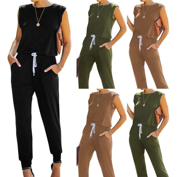 casual dresses spring and summer women's shoulder pad svels open back jumpsuit, Black;gray
casual dresses spring and summer women's shoulder pad svels open back jumpsuit, Black;gray