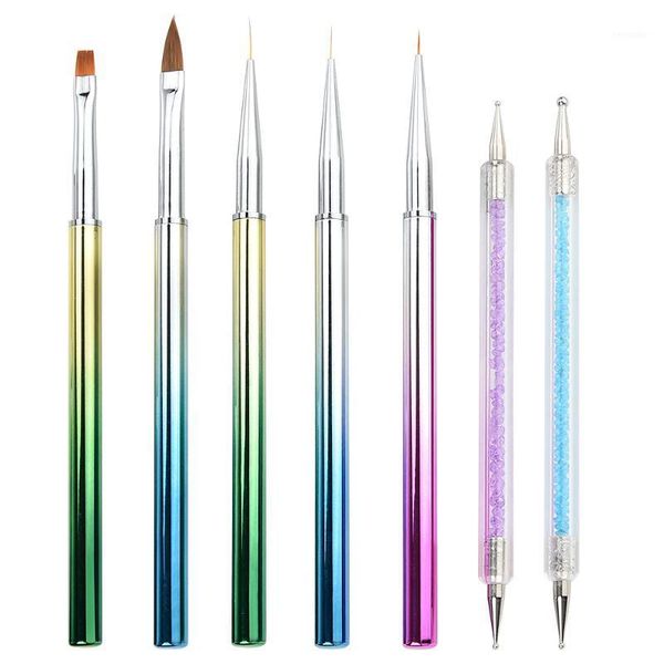 7pcs 3d nail art brushes set liner ombre brush painting design pen acrylic rhinestone handles pens1
7pcs 3d nail art brushes set liner ombre brush painting design pen acrylic rhinestone handles pens1
