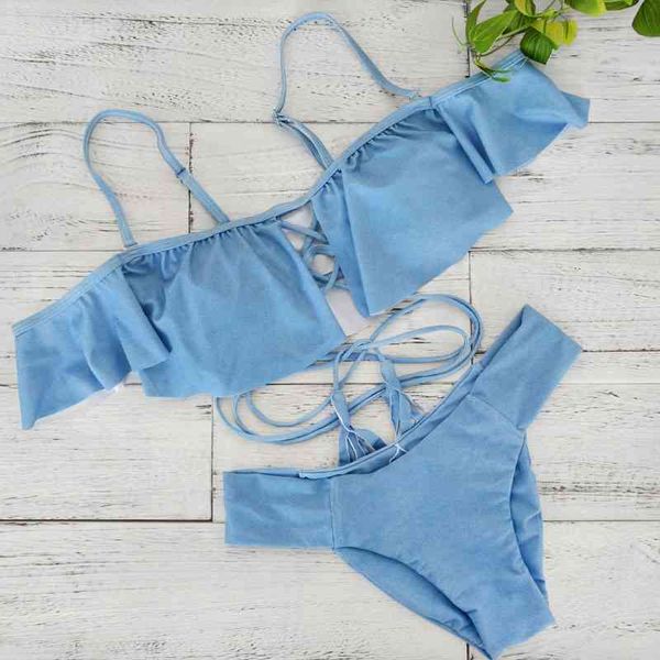 women's swimwear off shoulder ruffle tassel bikini summer beach hollow out swimsuit blue push up two-piece suit women swimwea, White;black
women's swimwear off shoulder ruffle tassel bikini summer beach hollow out swimsuit blue push up two-piece suit women swimwea, White;black