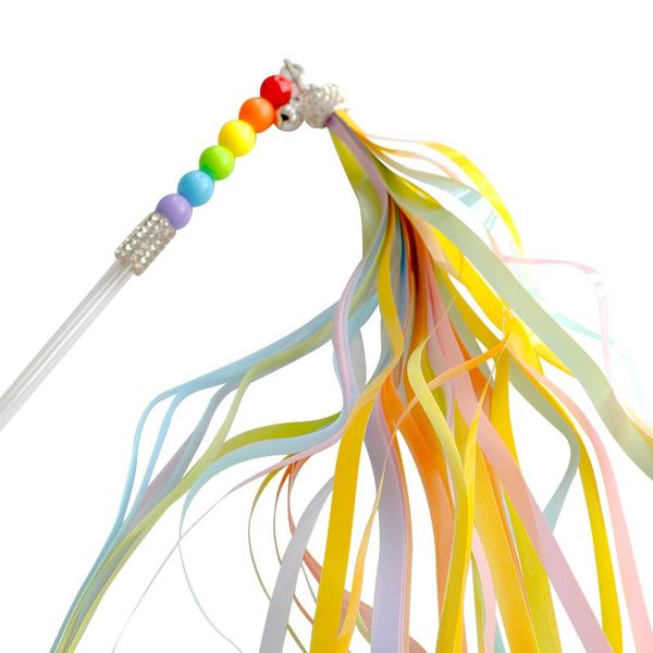 cat toys pet supplies funny stick with bell interactive toy handmade rainbow ribbon tassel kitty rope dog for small pets
cat toys pet supplies funny stick with bell interactive toy handmade rainbow ribbon tassel kitty rope dog for small pets
