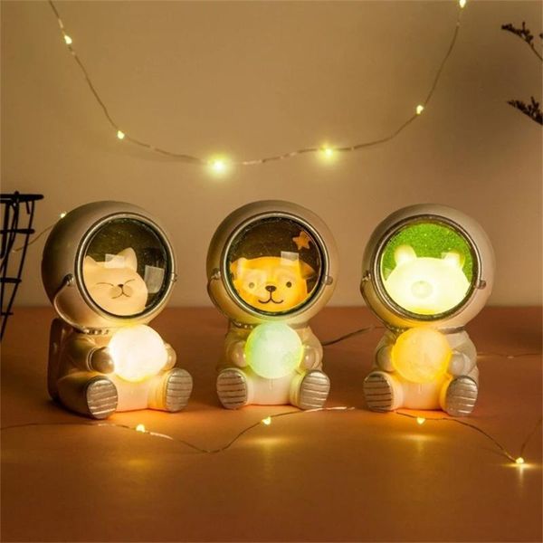 night lights 1pcs creative cute galaxy guardian pet spaceman light modern personality bedroom decoration ornaments gift
night lights 1pcs creative cute galaxy guardian pet spaceman light modern personality bedroom decoration ornaments gift