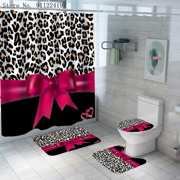 shower curtains girly pink ribbon leopard print waterproof curtain set with cheetah carpets toilet cover bath mat bathroom decor
shower curtains girly pink ribbon leopard print waterproof curtain set with cheetah carpets toilet cover bath mat bathroom decor