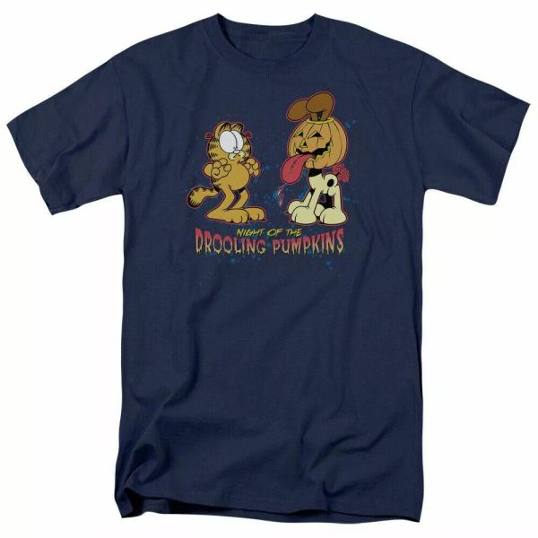 garfield drooling pumpkins t shirt mens licensed halloween comic tee navy, White;black
garfield drooling pumpkins t shirt mens licensed halloween comic tee navy, White;black