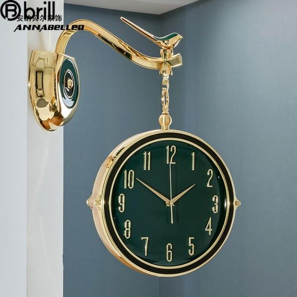 creative large luxury double-sided wall clock modern design metal big clocks white 3d decor gorgeous exquisite
creative large luxury double-sided wall clock modern design metal big clocks white 3d decor gorgeous exquisite