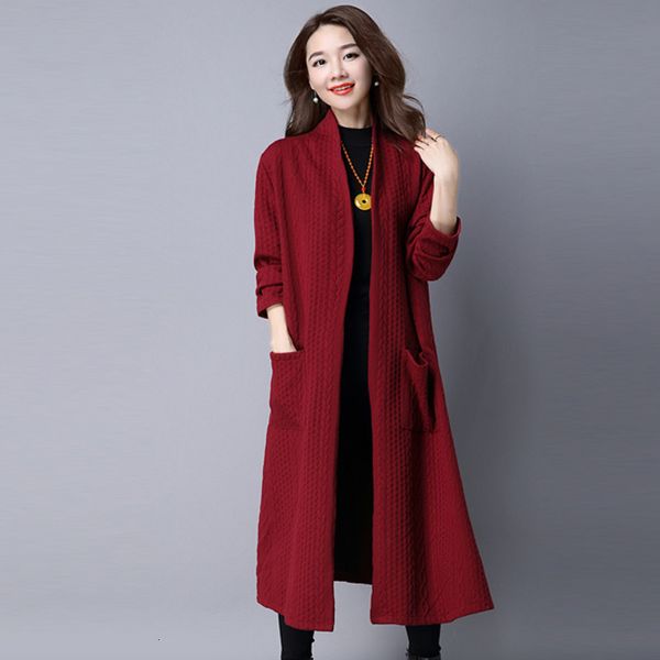 women's jackets autumn winter women long loose knitted cardigan coat female oversized casual cardigans pull outerwear knitwear wom, Black;brown
women's jackets autumn winter women long loose knitted cardigan coat female oversized casual cardigans pull outerwear knitwear wom, Black;brown
