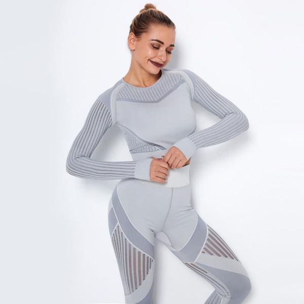 yoga outfit breathable shirt for women 2021 fitness clothing long sleeve seamless sportswear sport running crop u470
yoga outfit breathable shirt for women 2021 fitness clothing long sleeve seamless sportswear sport running crop u470