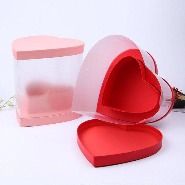 heart shaped pvc transparent flower arrangement gift packing box for birthday day valentine's wrap1
heart shaped pvc transparent flower arrangement gift packing box for birthday day valentine's wrap1
