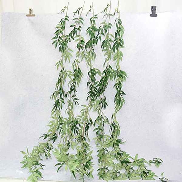 style fake leaves plants willow vine slik plastic artificial hanging leaf diy for home wall garden decoration decorative flowers & wreaths
style fake leaves plants willow vine slik plastic artificial hanging leaf diy for home wall garden decoration decorative flowers & wreaths