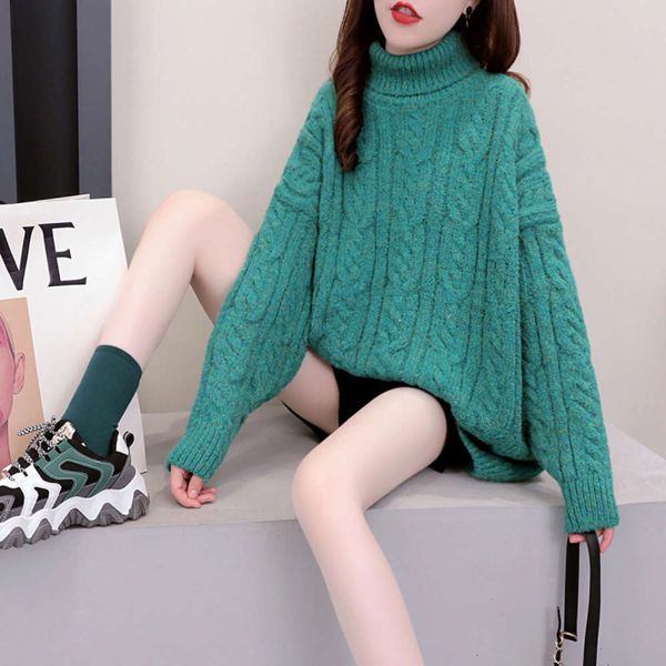 women's sweaters sweatersautumn and winter turtleneck women's loose dress lazy wind long thick knit sweater coat thickened ah02, White;black
women's sweaters sweatersautumn and winter turtleneck women's loose dress lazy wind long thick knit sweater coat thickened ah02, White;black