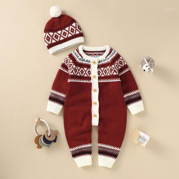 rompers 2pcs baby boys girls christmas jacquard clothes set, long sleeve o-neck button-up romper+hat with fuzzy ball, Blue
rompers 2pcs baby boys girls christmas jacquard clothes set, long sleeve o-neck button-up romper+hat with fuzzy ball, Blue